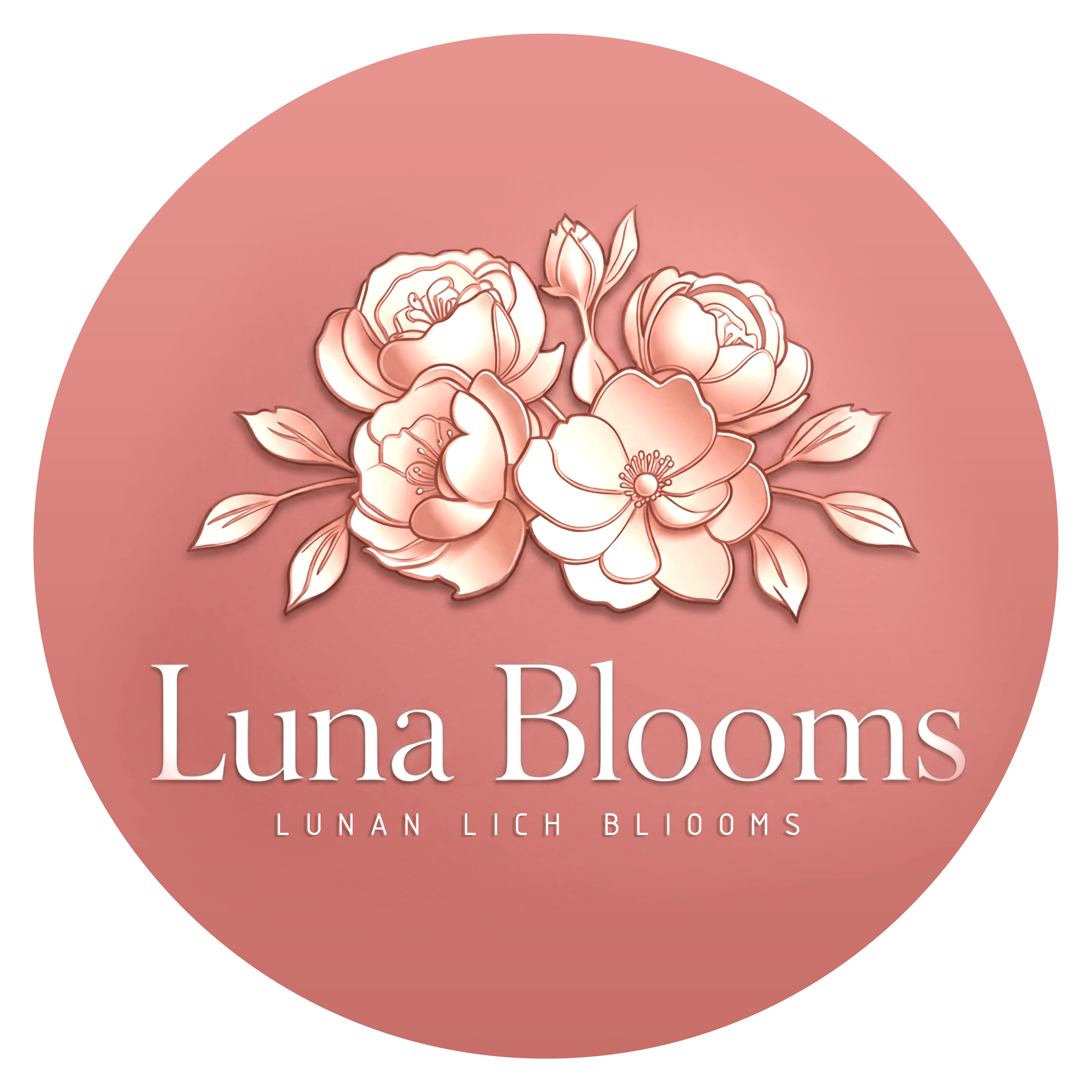 Luna Blooms logo